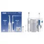 Oral-B Idropulsore Health Center suaugusiųjų sukamoji-osciliuojanti dantų šepetėlis, mėlyna, balta