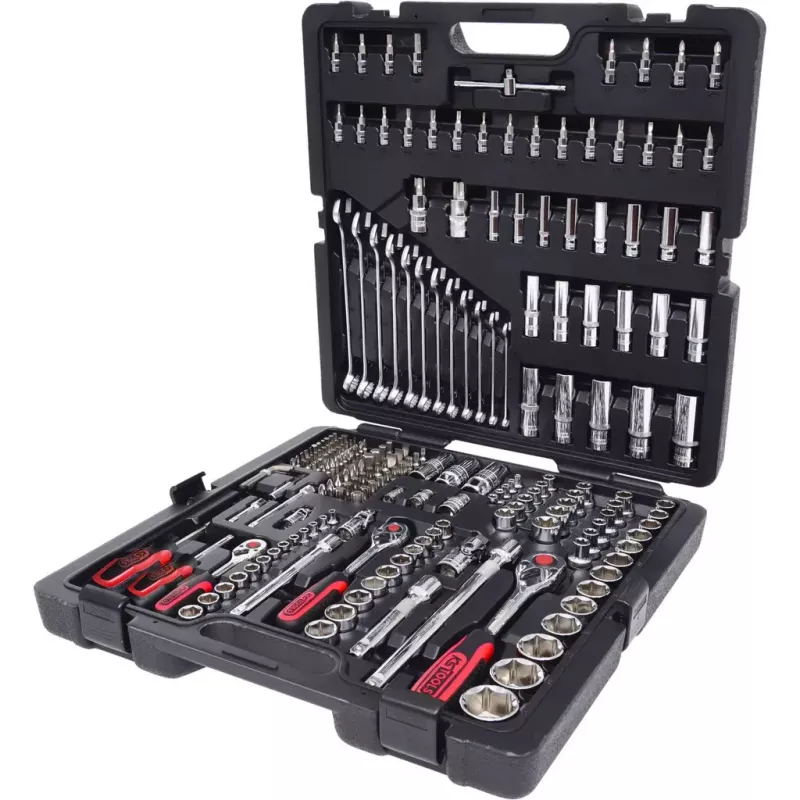 Veržliarakčių komplektas KS Tools 918.0216 216 galvučių Imperial 11,6 kg