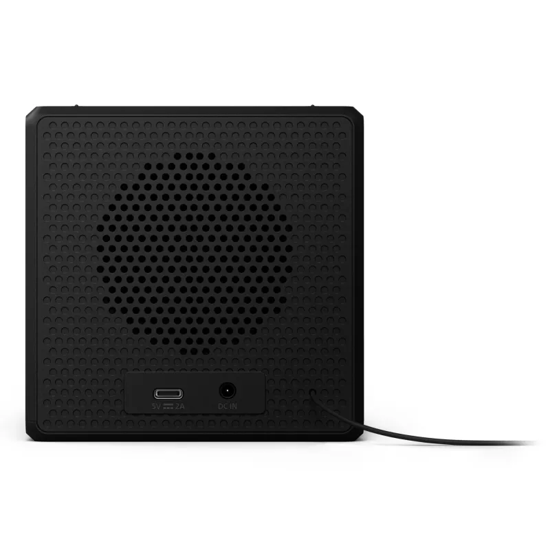 Skaitmeninis žadintuvas Philips TAR4600/10, juodas, LCD, AC / baterija