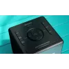 Skaitmeninis žadintuvas Philips TAR4600/10, juodas, LCD, AC / baterija