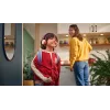 Philips 2000 serijos TAK2000MP/00 ausinės – laidinės, vaikiškos, USB-C, 85 dB ribotuvu, 1,2 m laidas, 135 g, spalvų derinys: oranžinė, violetinė, rožinė