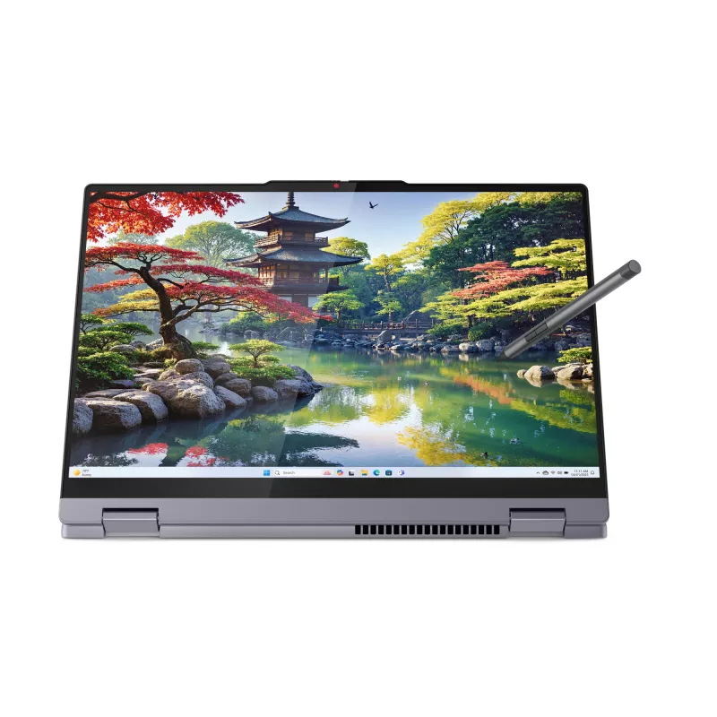 Lenovo IdeaPad 5 2-in-1 16IAL10 nešiojamas kompiuteris hibridas, Intel Core Ultra 5 225U, 16 colių liečiamas WUXGA ekranas, 16 GB LPDDR5x, 1 TB SSD, Wi-Fi 7, Windows 11 Home, pilka