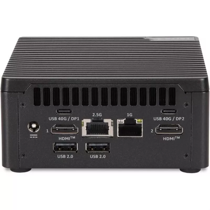 TERRA Micro 6100V1 Intel Core Ultra 5 125H 16 GB DDR5-SDRAM 500 GB SSD Windows 11 Pro Mini Kompiuteris Juodas