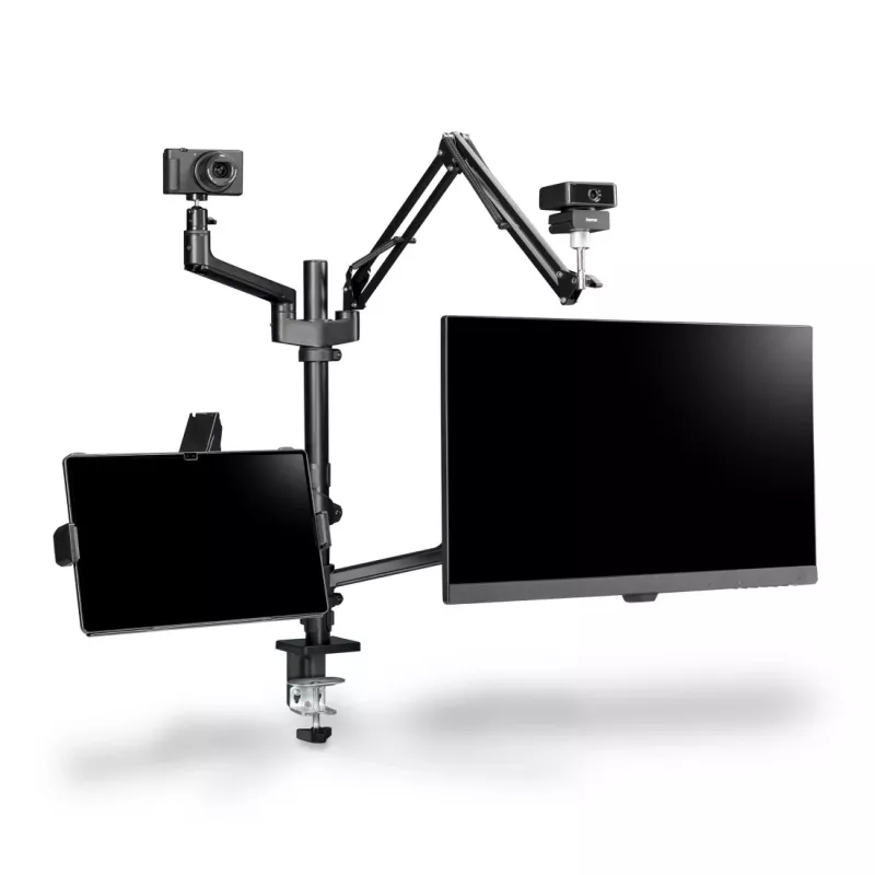 Hama 00004663 monitorio laikiklis / stovas 81,3 cm (32 col.) stalas Juoda