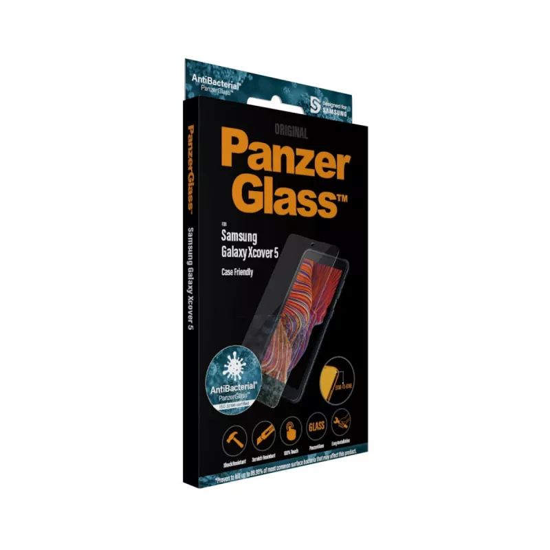 PanzerGlass® ekrano apsauginis stiklas Samsung Galaxy Xcover 5