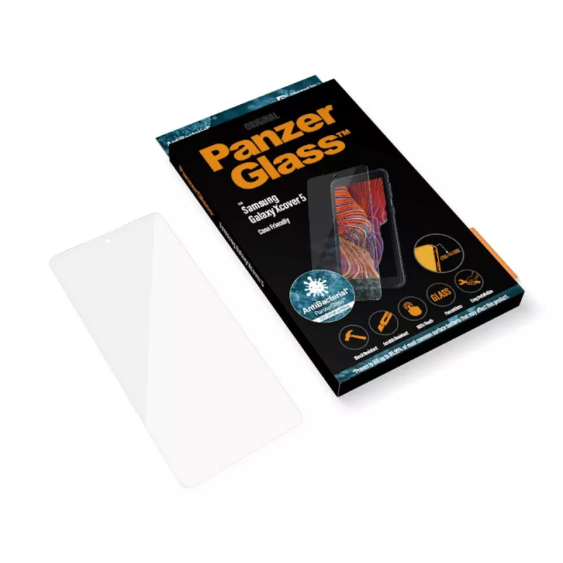 PanzerGlass® ekrano apsauginis stiklas Samsung Galaxy Xcover 5
