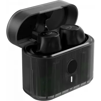 Belaidės ausinės į ausis Kingston HyperX Cirro Buds Pro juodos – Bluetooth, 20–20000 Hz, 0,3 m laidas