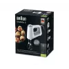 Braun HM 5000 WH rankinis plaktuvas 700 W pilka, balta