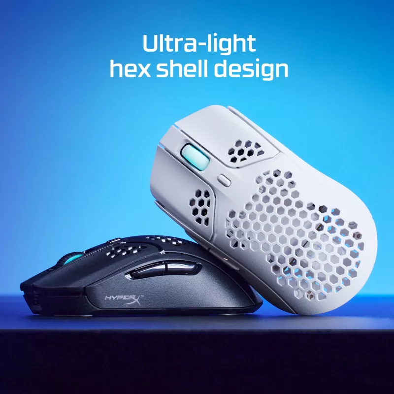 HyperX Pulsefire Haste – belaidė žaidimų pelė (balta)