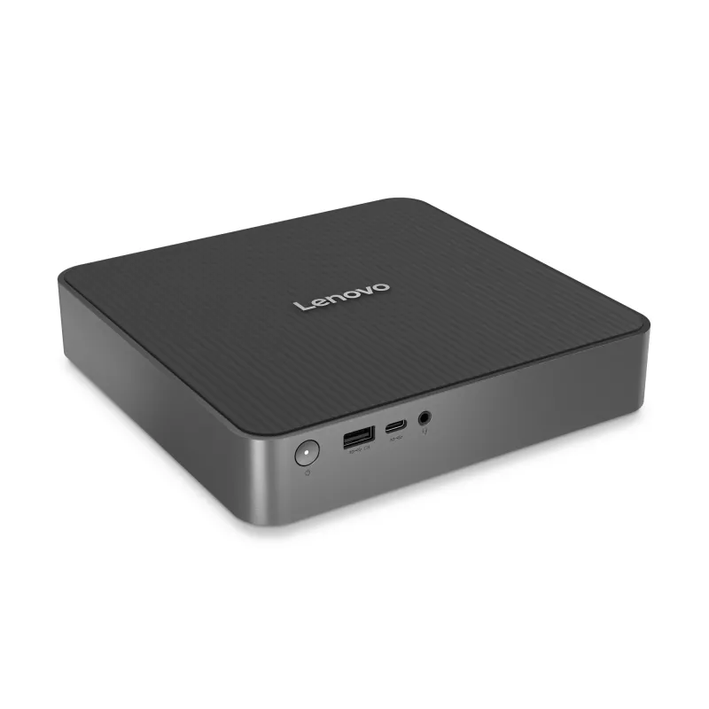 Lenovo IdeaCentre Mini 01IRH10R Intel Core 5 210H 16 GB DDR5-SDRAM 512 GB SSD Mini kompiuteris pilka