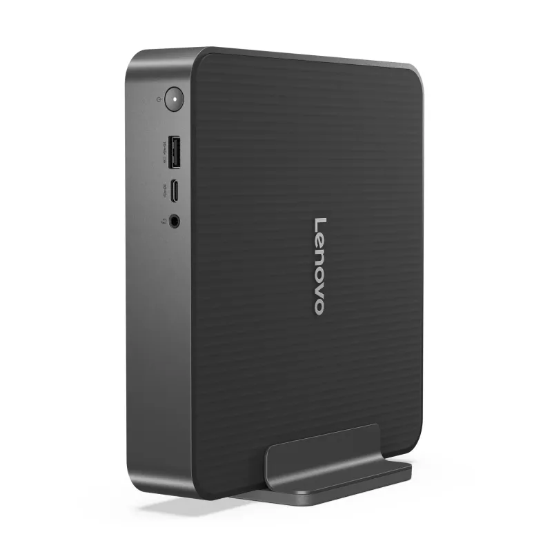 Lenovo IdeaCentre Mini 01IRH10R Intel Core 5 210H 16 GB DDR5-SDRAM 512 GB SSD Mini kompiuteris pilka
