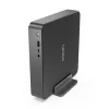 Lenovo IdeaCentre Mini 01IRH10R Intel Core 5 210H 16 GB DDR5-SDRAM 512 GB SSD Mini kompiuteris pilka