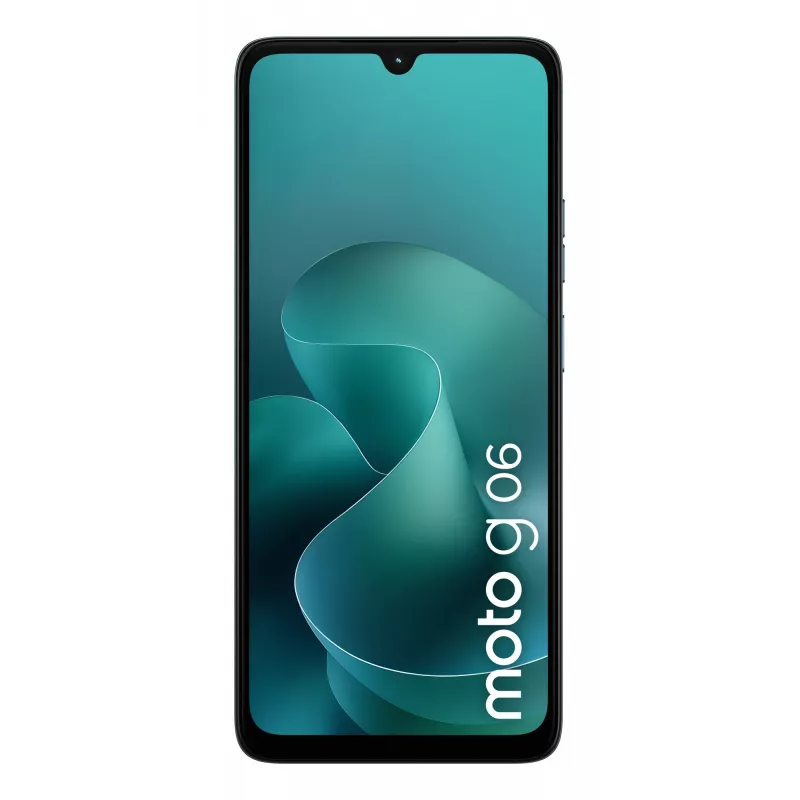 Išmanusis telefonas Motorola moto g06 6,88 colio LCD 120Hz 4GB/128GB Mėlynas, MediaTek Helio G81, 50MP, 5200mAh, Dual SIM, IP64