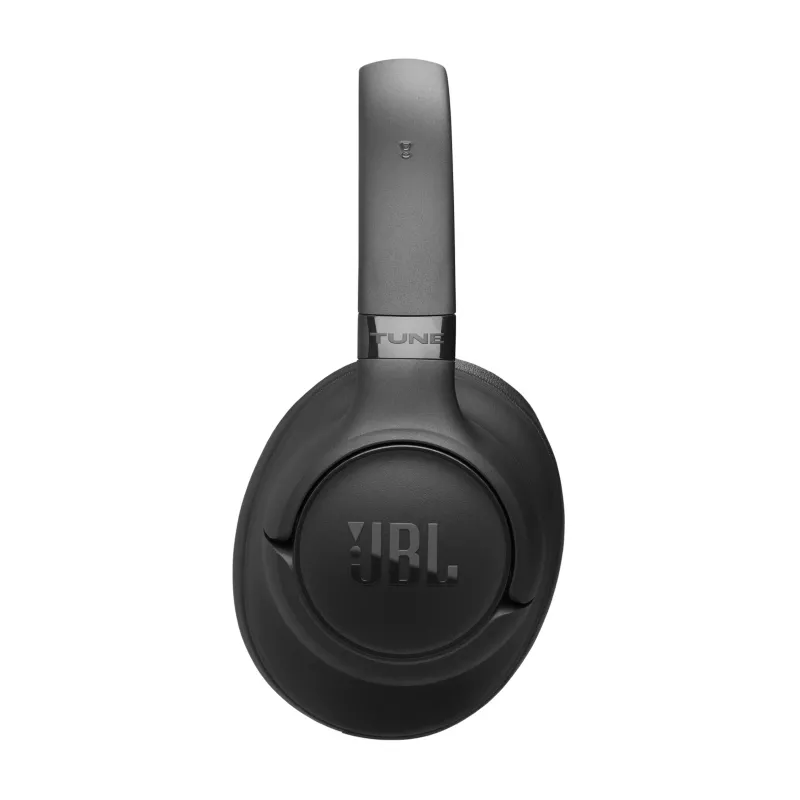 JBL Tune 730BT bevielės ausinės ant galvos, juodos