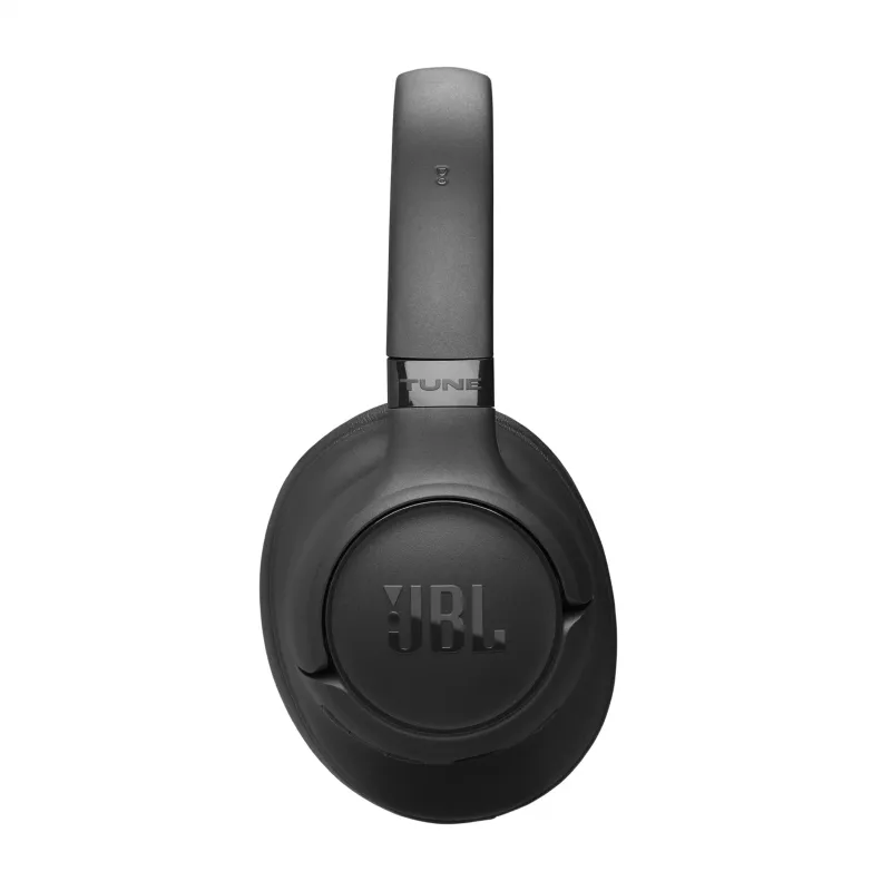 JBL Tune 730BT bevielės ausinės ant galvos, juodos