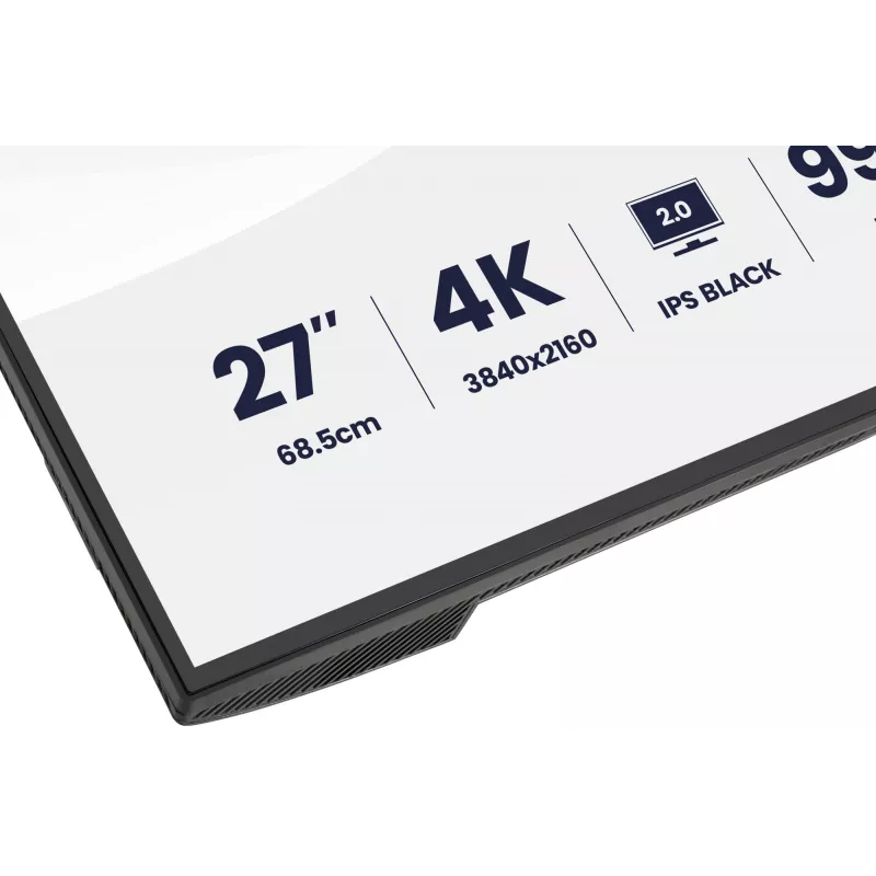 iiyama PROGRAPHIC HB2701UHSNP-B1 monitor 68,6 cm (27 col.) 3840 x 2160 pikseliai 4K Ultra HD LCD juodas