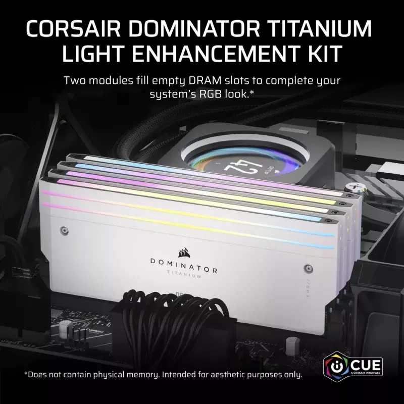 Priedų rinkinys Corsair CMPLEKIT2W Universal Accessory kit Baltas