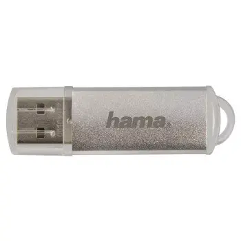 Hama Laeta FlashPen USB 2.0 128GB atmintukas sidabrinis
