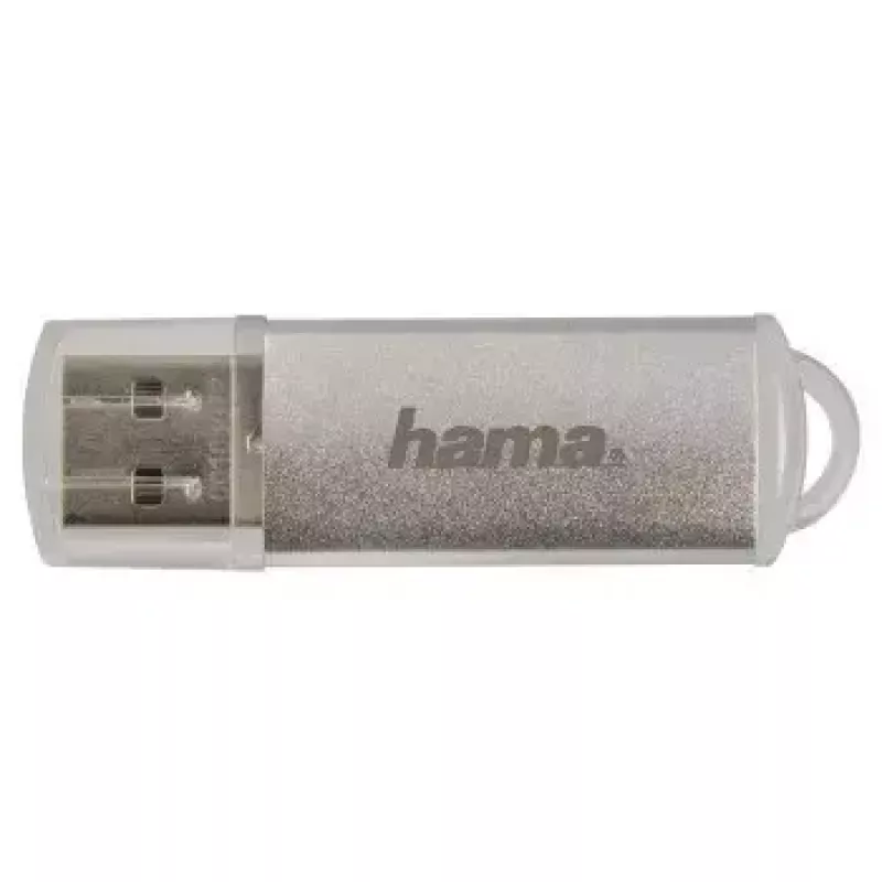 Hama Laeta FlashPen USB 2.0 128GB atmintukas sidabrinis