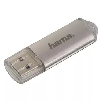 Hama Laeta FlashPen USB 2.0 128GB atmintukas sidabrinis