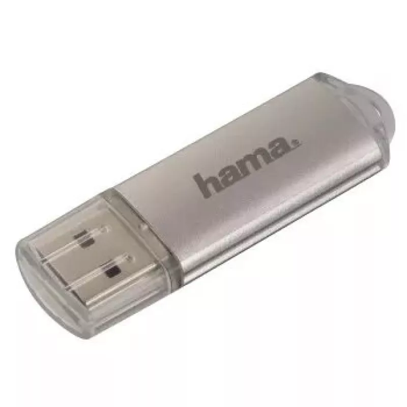 Hama Laeta FlashPen USB 2.0 128GB atmintukas sidabrinis