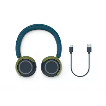 Philips 4000 serijos TAK4200CT/00 belaidės ausinės vaikams, mėlynos/žalios