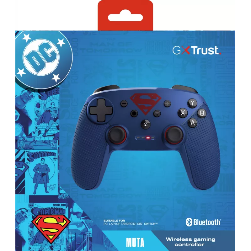 Žaidimų pultas Trust GXT 542SM Muta Blue Bluetooth RF USB Android Nintendo Switch PC iOS