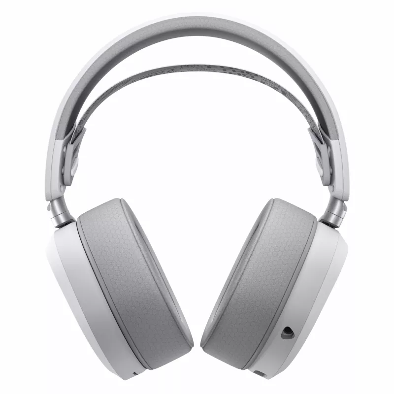 Ausinės ASUS ROG Pelta belaidės ir laidinės, žaidimams, USB Type-C, Bluetooth, baltos
