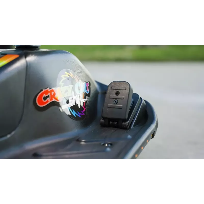 Elektrinis driftinis kartas Razor CRAZY CART Shift Lightshow – įkraunama ličio baterija, LED šviesų šou, 13 km/h, 40 min