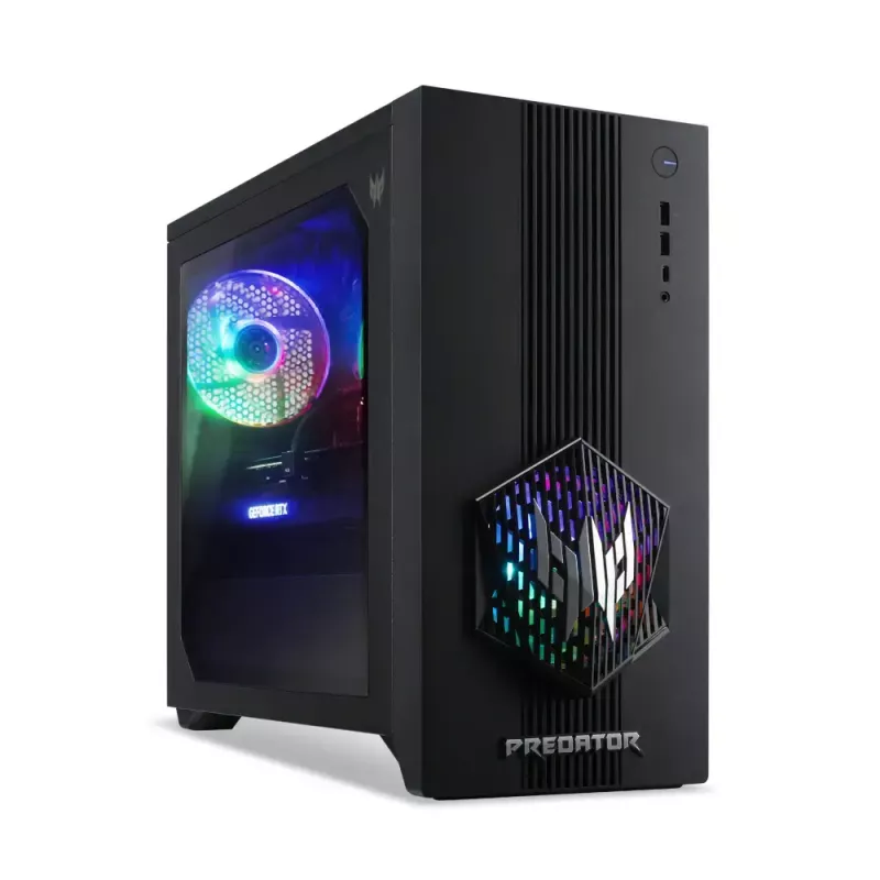 Acer Predator Orion 3000 stalinis kompiuteris (bokštas) Intel Core Ultra 7 265F, 32 GB DDR5, 1 TB SSD, NVIDIA GeForce RTX 5070, Windows 11 Home