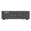 Mini-PC barebone ASUS NUC 15 Pro Slim Kit RNUC15CRKI300000 — Core 3 100U iki 4,7 GHz, be RAM, Intel Graphics, Wi‑Fi 6/7, Bluetooth 5.4, 1Gb + 2,5Gb Ethernet, juodas
