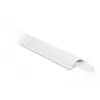 Laidų kanalas DeLOCK 20705 Baltas PVC Lipni juosta 50 mm