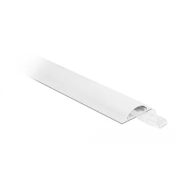 Laidų kanalas DeLOCK 20705 Baltas PVC Lipni juosta 50 mm