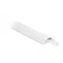 Laidų kanalas DeLOCK 20705 Baltas PVC Lipni juosta 50 mm