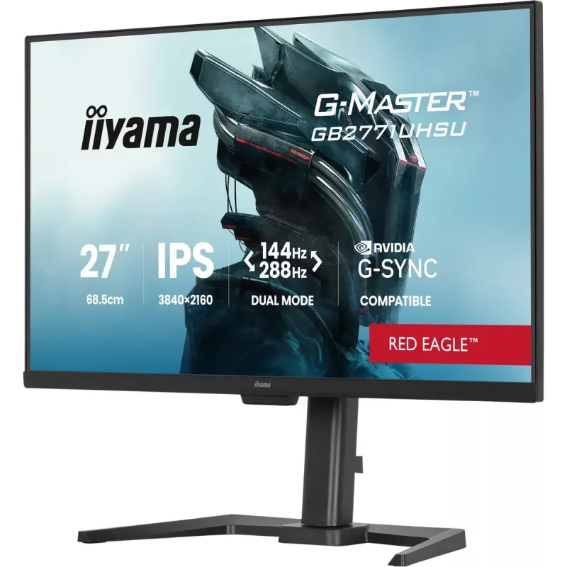 Monitorius iiyama G-MASTER GB2771UHSU-B1 68,6 cm (27 colių) 3840 x 2160 pikselių 4K Ultra HD LED juodas