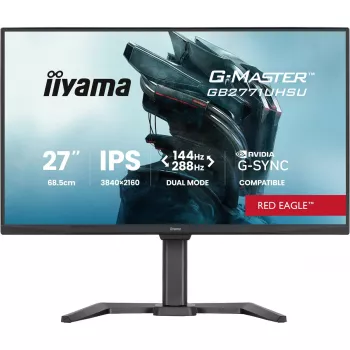 Monitorius iiyama G-MASTER GB2771UHSU-B1 68,6 cm (27 colių) 3840 x 2160 pikselių 4K Ultra HD LED juodas