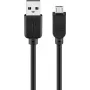 USB laidas Goobay 95735 0,3 m USB A Micro-USB B juodas