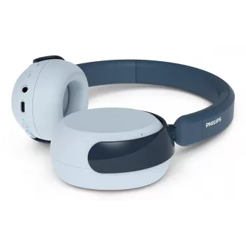 Philips 5000 serijos TAK5500RT ausinės, belaidės ir laidinės, skambučiams/muzikai, mėlynos/žalios