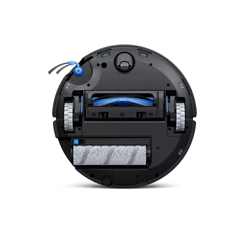 Robotinis dulkių siurblys ir šluostė Ecovacs Deebot X11 Pro Omni – juodas, Li‑Ion 6400 mAh, 206 min veikimo laikas, 0,22 L dulkių talpa, bazinė stotis 2,5 L