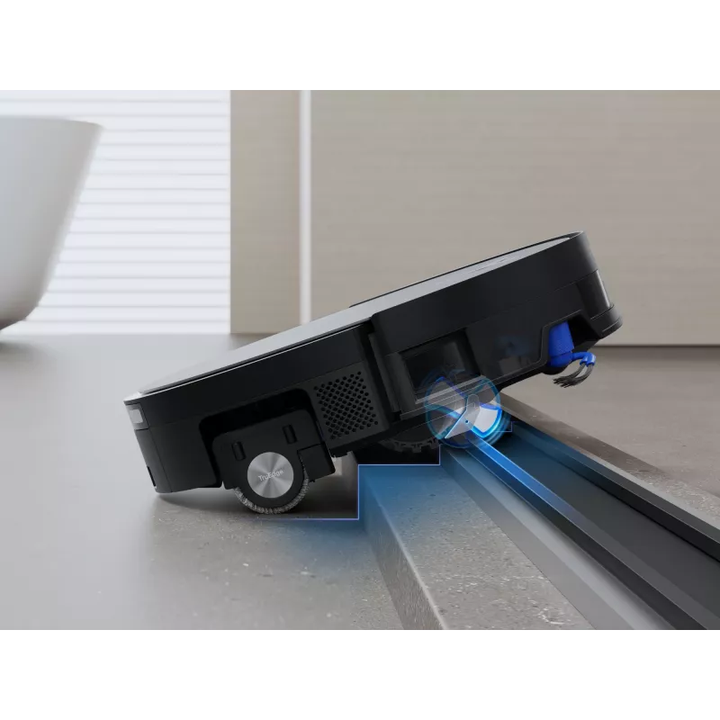 Robotinis dulkių siurblys ir šluostė Ecovacs Deebot X11 Pro Omni – juodas, Li‑Ion 6400 mAh, 206 min veikimo laikas, 0,22 L dulkių talpa, bazinė stotis 2,5 L