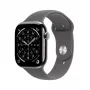 Išmanusis laikrodis Apple Watch Series 11 GPS + Cellular 46mm titano korpusas pilka apyrankė