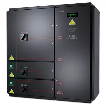 APC Symmetra PX 96/160kW sieninis priežiūros šuntavimo skydas, 400V