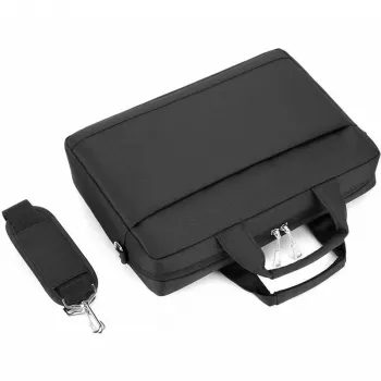eSTUFF GLB201610 dėklas nešiojamam kompiuteriui 35,8 cm (14,1 colio) Toploader bag Juoda
