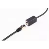 Tinklo kabelis ShiverPeaks BS08-44025 1 m Cat8.1 F/FTP juodas