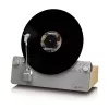 Patefonas Lenco LSA-071SI, pilnai automatinis, pilka spalva, Bluetooth, 3,5 mm, 10 W
