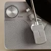 Patefonas Lenco LSA-071SI, pilnai automatinis, pilka spalva, Bluetooth, 3,5 mm, 10 W