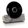Patefonas Lenco LSA-071SI, pilnai automatinis, pilka spalva, Bluetooth, 3,5 mm, 10 W