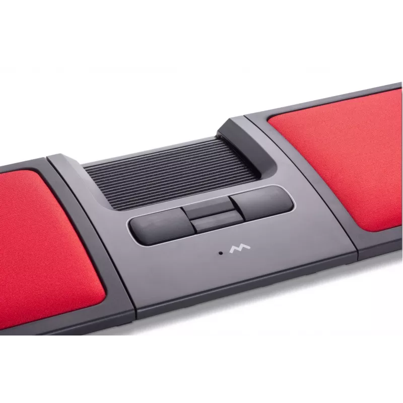 Mousetrapper Lite pelė juoda/raudona USB-A, mechaninė, 1500 DPI