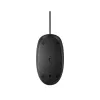 HP 128 Lazerinė laidinė pelė (Bulk120), ambidekstrinė, USB-A, juoda