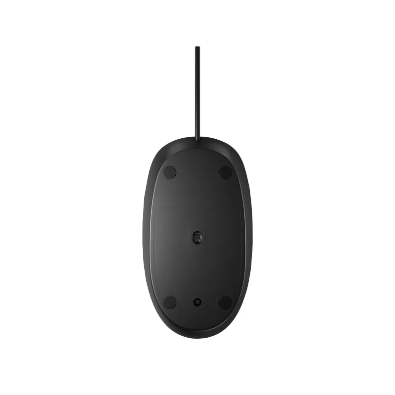 HP 128 Lazerinė laidinė pelė (Bulk120), ambidekstrinė, USB-A, juoda